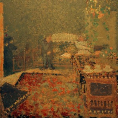 Vallottons Salon in La Naz, Romanel von Edouard Vuillard